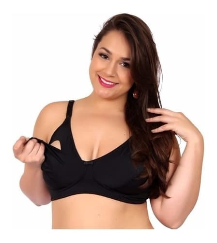 Kit Sutia 3 Amamentação Plus Size Gestante Lingerie