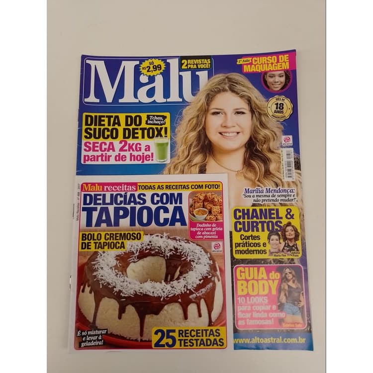 Revista Malu 767 Marília Mendonça Cleo Pires Ivete Q294