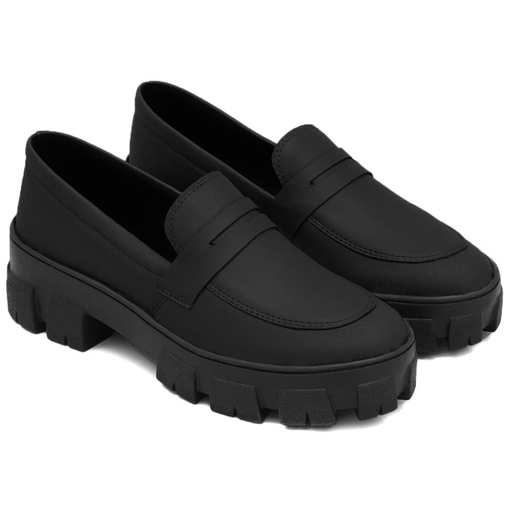 Sapato Oxford Feminino Fosco de Calçar Super Promoção