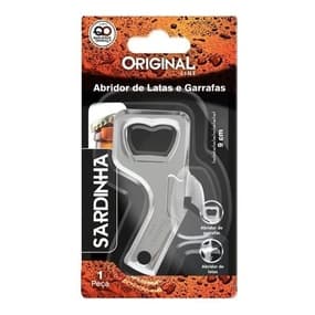 Oferta Abridor Abridores De Lata E Garrafas 9cm Aço Inox Original Utensilio De Cozinha