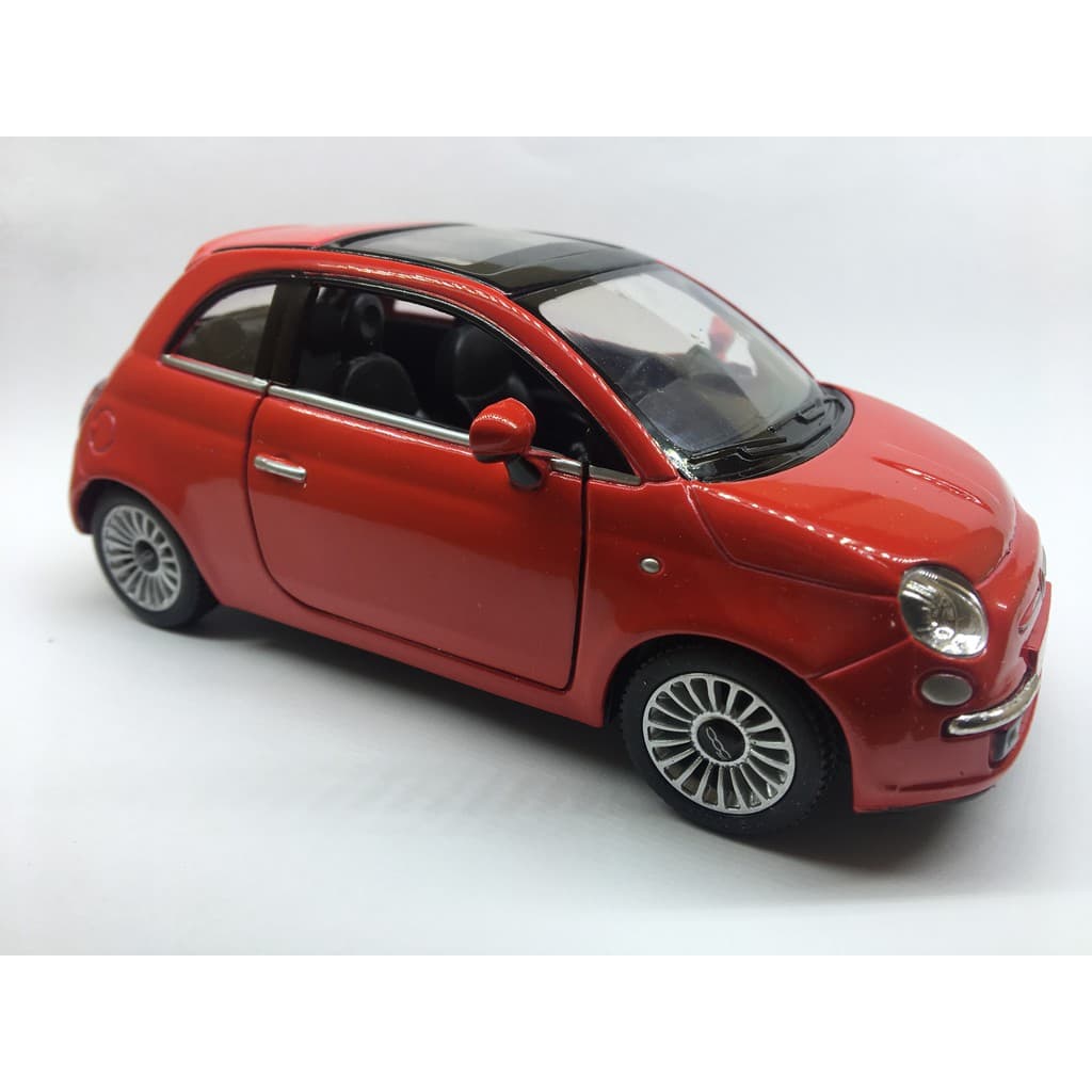Miniatura Metal Carrinho de coleção New Fiat 500