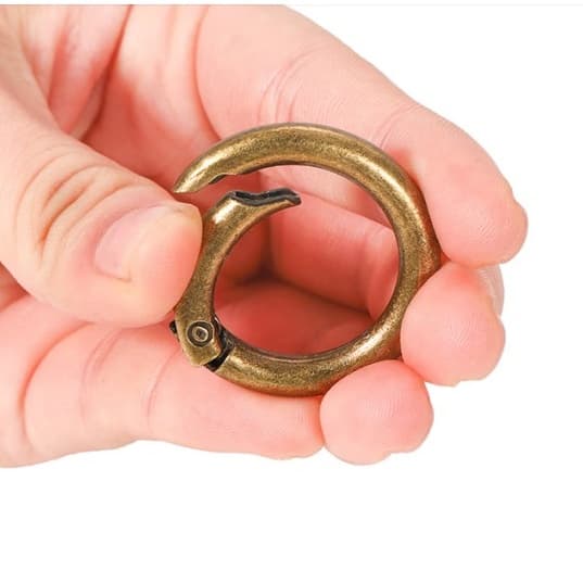 PAR de Argola Mosquetão - Promoção