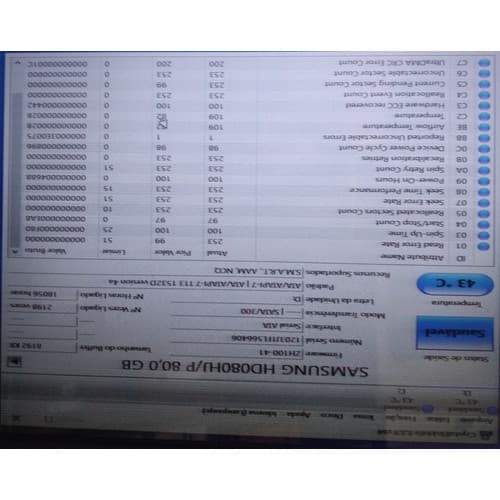 Hd Hard Disk Samsung 80 Giga Hd080hj Sata