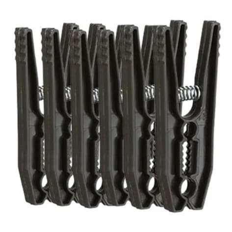 Pregador prendedor de plástico grande com 36 unidades