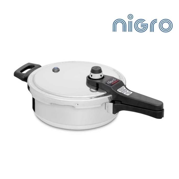 Panela de Pressão Eterna 3 Litros 3L Alumínio Fechamento Externo Polida Nigro 97101