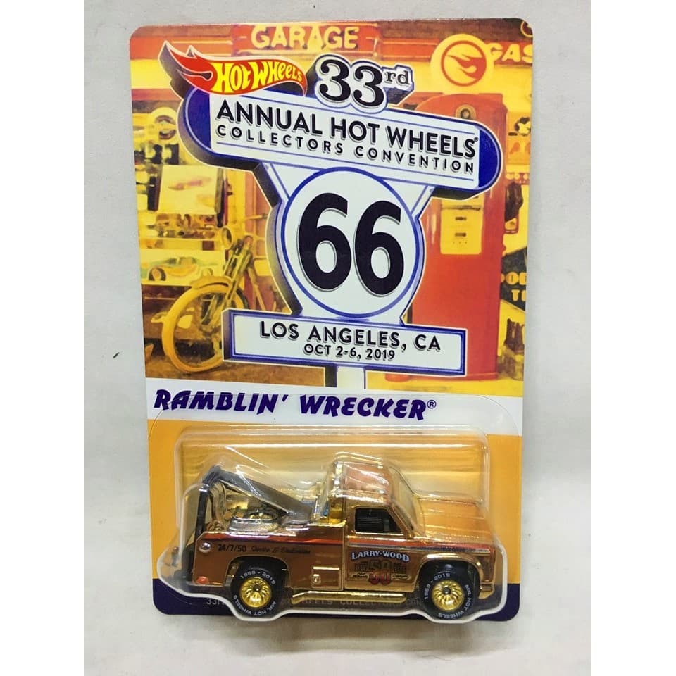 HOT WHEELS - RAMBLIN' WRECKER - DINNER CAR - 33RD ANNUAL HW COLLECTORS CONVENTION - LOS ANGELES, CA - OUTUBRO 2019