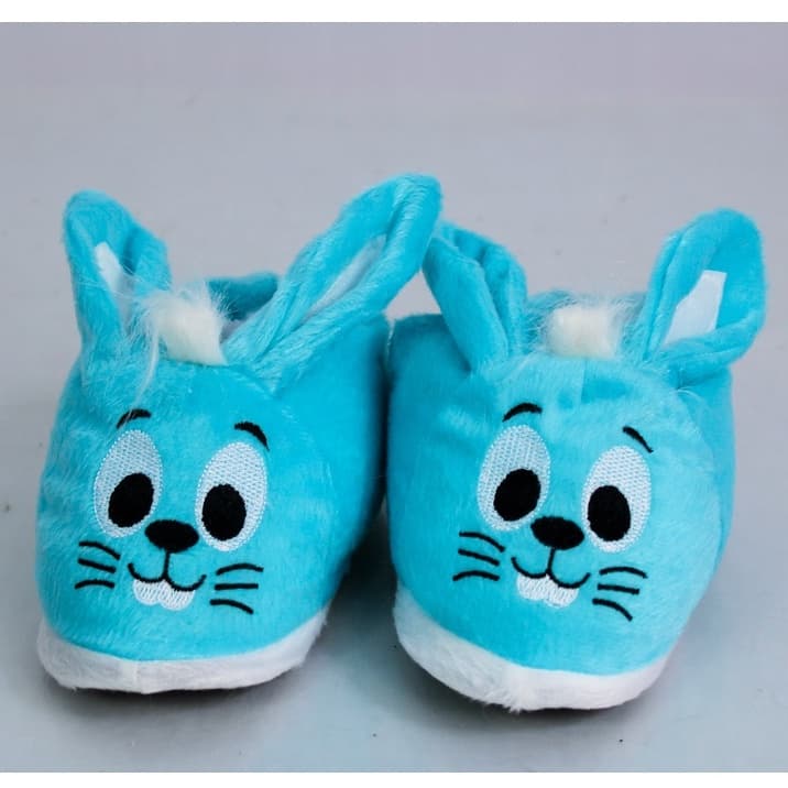 Pantufa Coelho Azul Sansão Oferta Confortável
