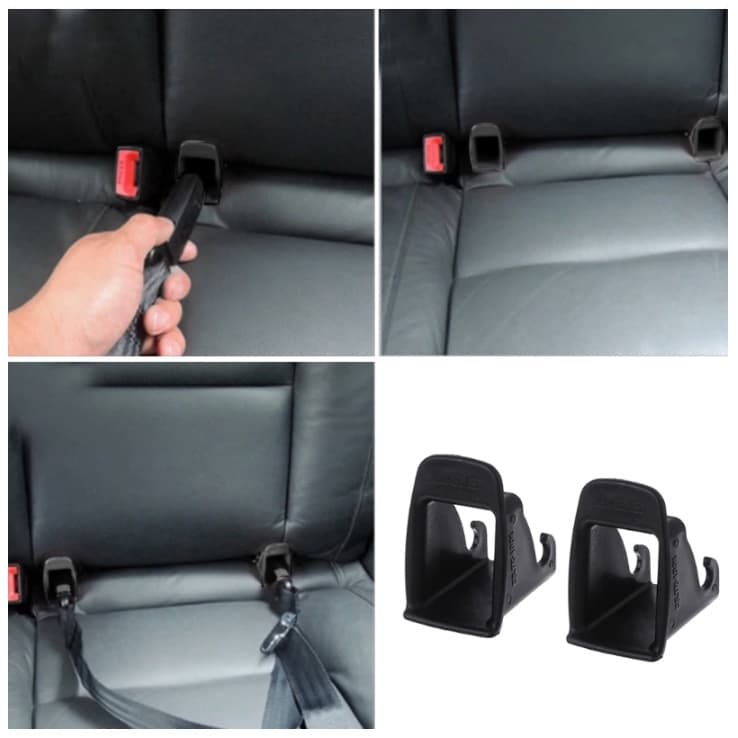 Guia Sistema Isofix Acabamento Guias Banco Traseiro Acessório Cinto Cadeirinha Bebe