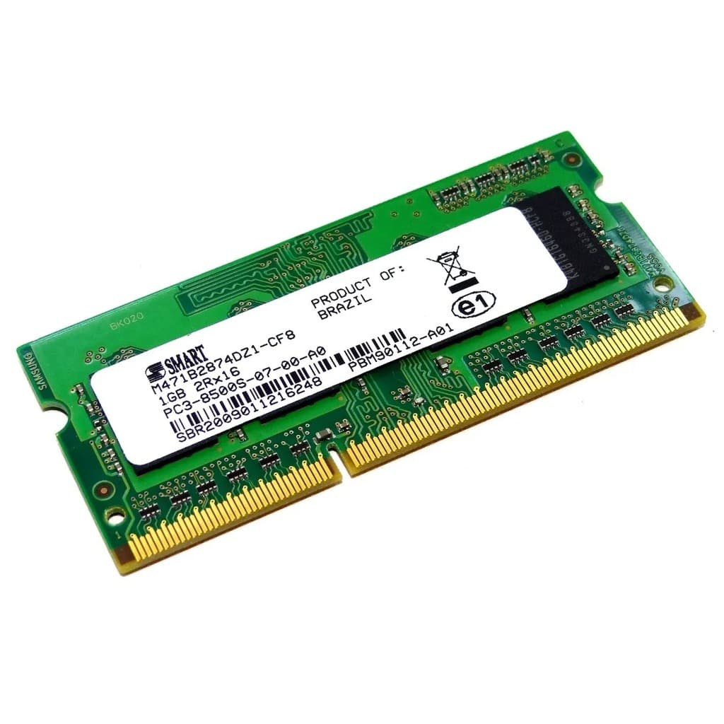 MEMÓRIA DDR3 1GB PARA NOTEBOOK
