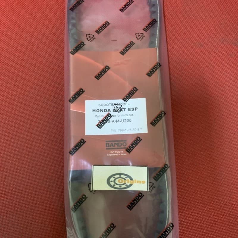 Correia De Ventilador V HONDA BEAT Scopy FI ESP Código K44 BANDO ORIGINAL