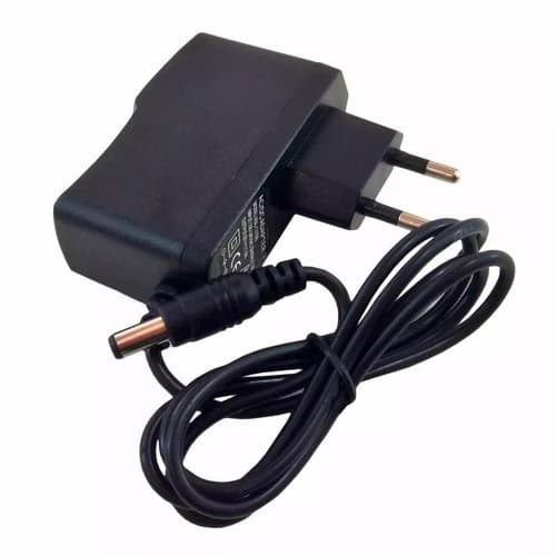 Kit 5 Peças - Fonte Estabilizada Chaveada Bivolt 9v 1a P4 2,1mm Com Led