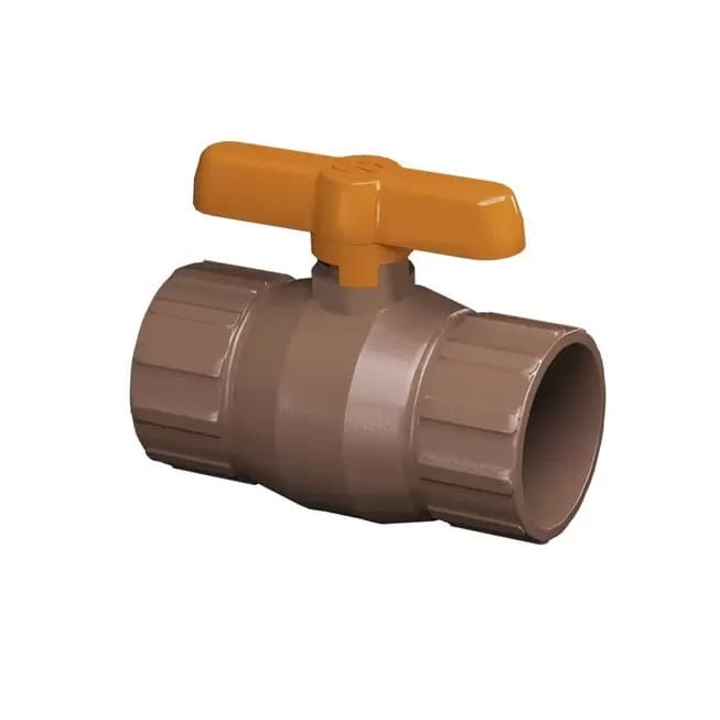 Registro Esfera PVC Soldável Compacto de 25mm - Krona