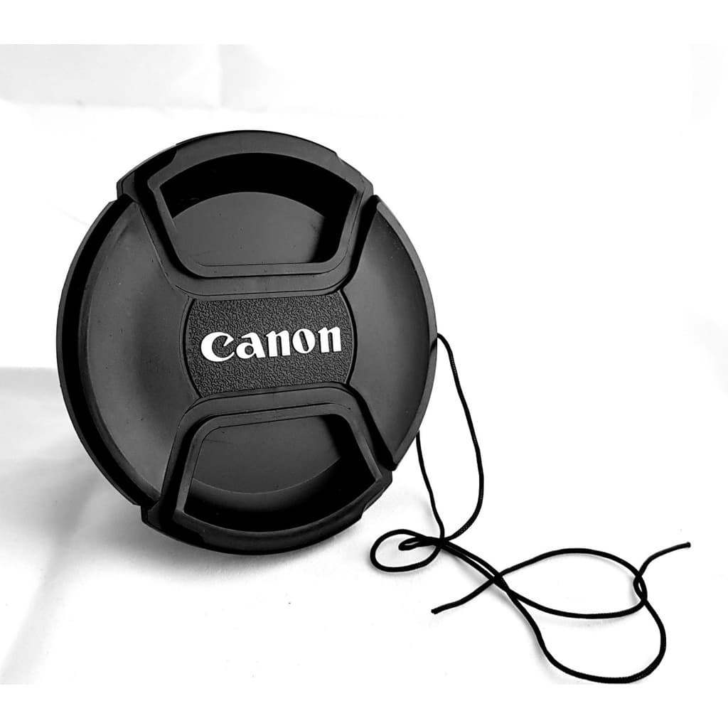 Tampinha Frontal Lente Canon 67mm - Tampa para Lens Cap 49mm 52mm 58mm 67mm 77mm
