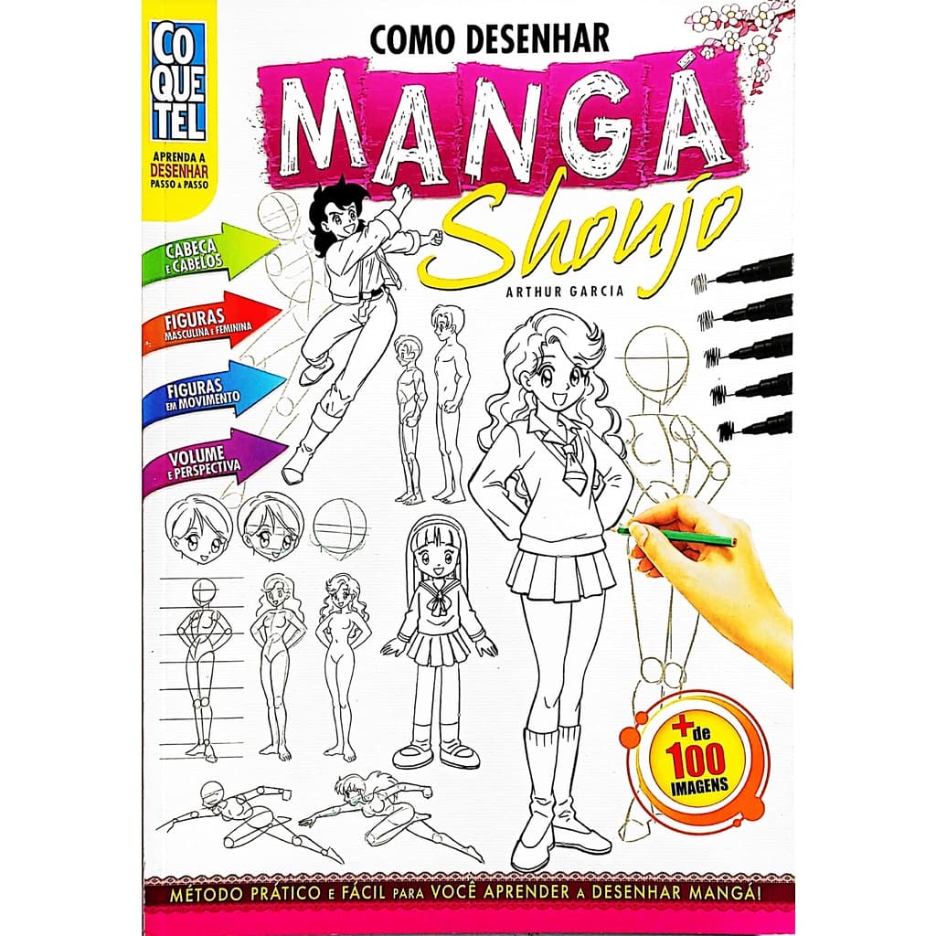 Como Desenhar Mangá Shoujo - Aprenda a Desenhar Passo a Passo