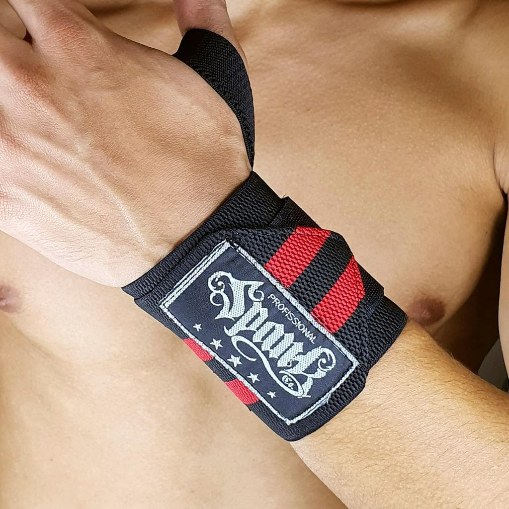 Par Munhequeira Elástica Alta Compressão Alta Performance