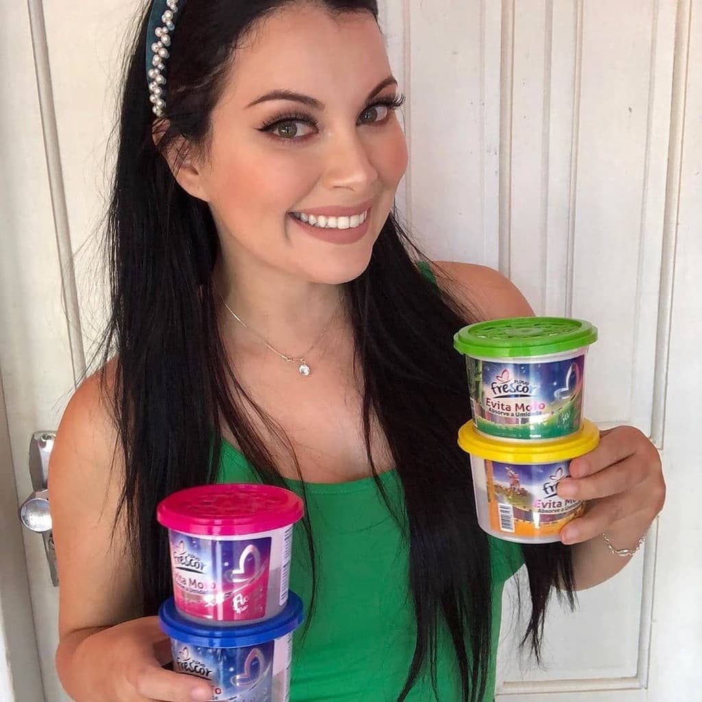 Antimofo Evita Mofo Desumidificador Pote Perfumado 80g – Novo Frescor