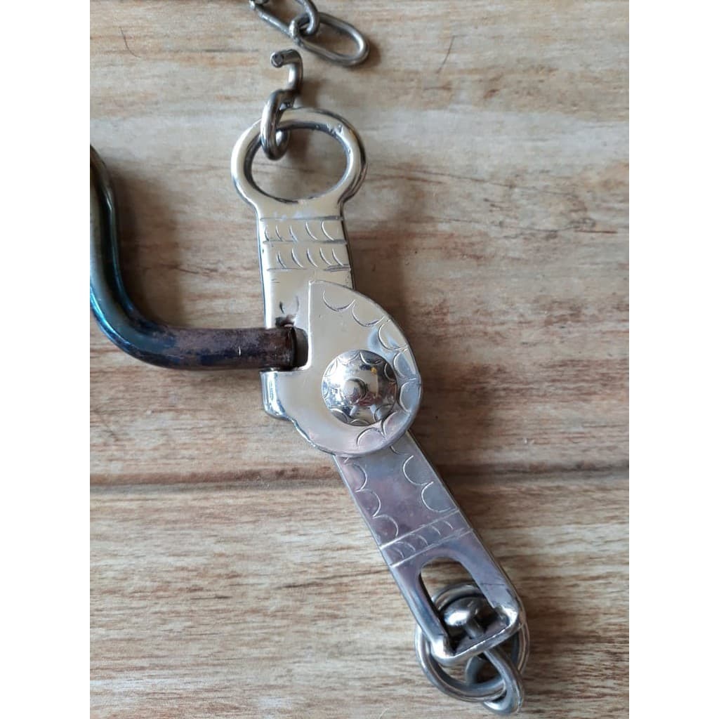 Freio Jotão Para Cavalos Embocadura Original Doma Com Babela