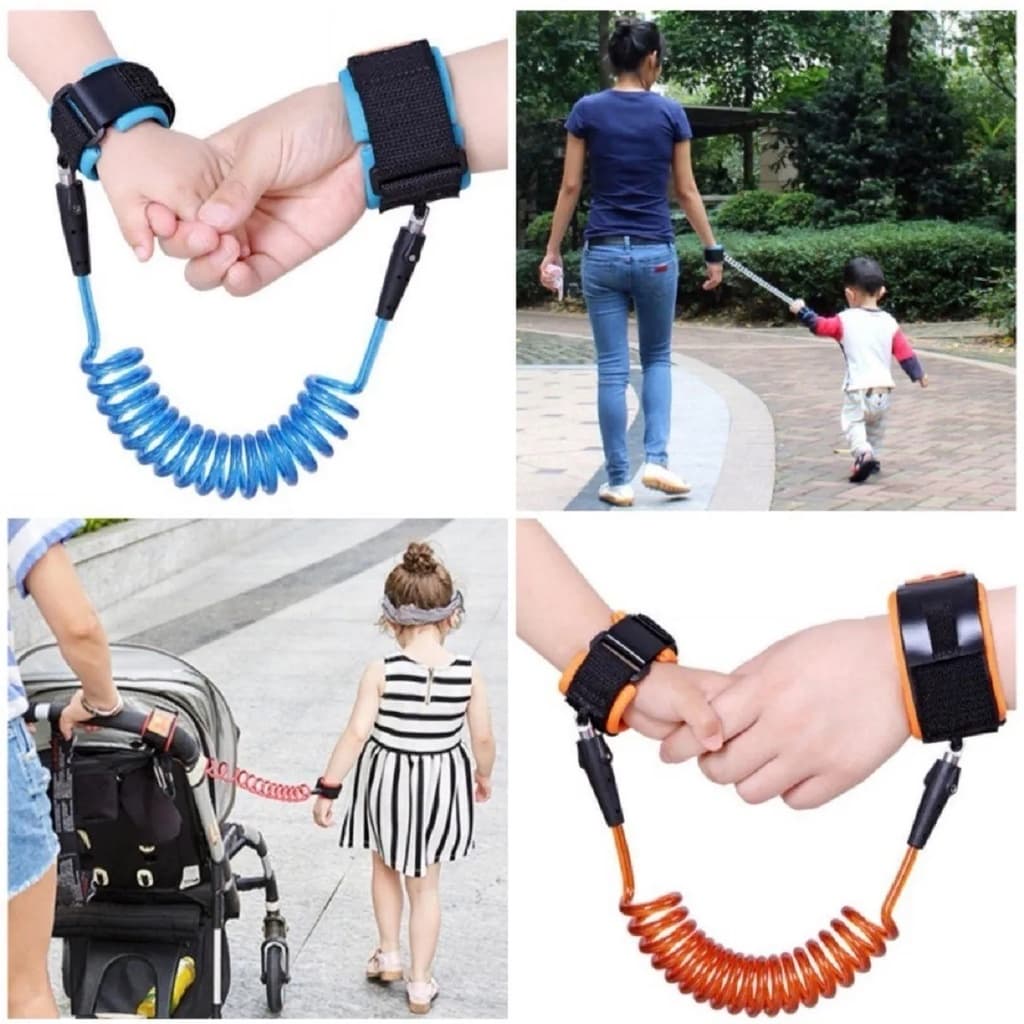 Guia De Segurança Coleira Pulseira Pulso Anti Perda Criança