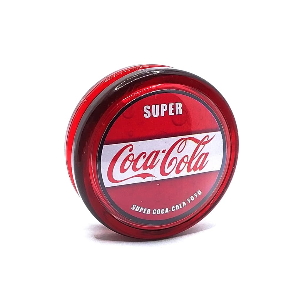 Yoyo (RETRÔ) Profissional de Eixo Fixo Coca-Cola Pepsi Fanta Sprite Super Nova Coleção (ioio,yo-yo) +3 Cordinhas de Reposição.