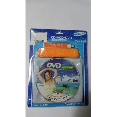 Kit Limpador De Lentes De Leitores De Cd, Dvd, Etc.