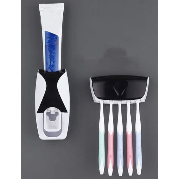 Dispenser Aplicador Creme Dental Automatico ,. Pasta Dente Suporte Escovas A PRONTA ENTREGA
