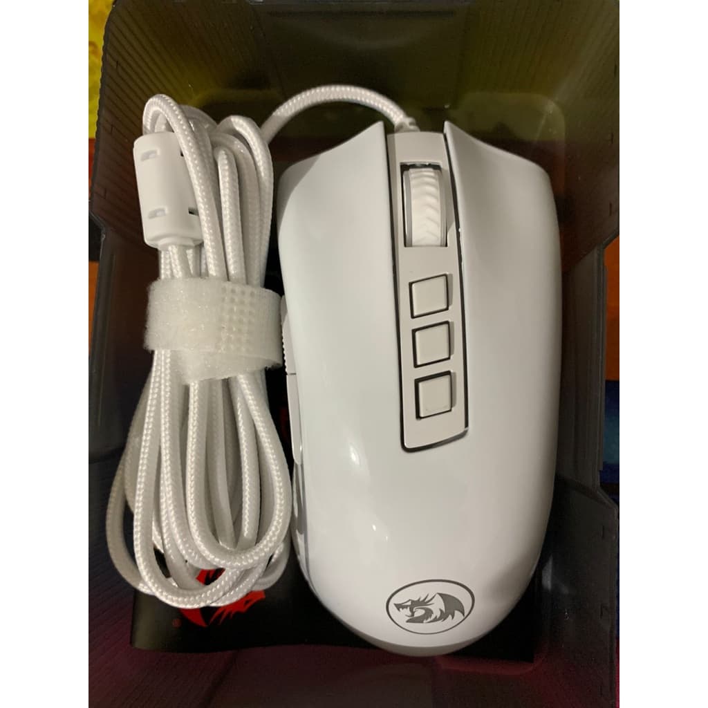 Mouse Cobra Lunar White GLOSSY, versão limitada (recondicionado)