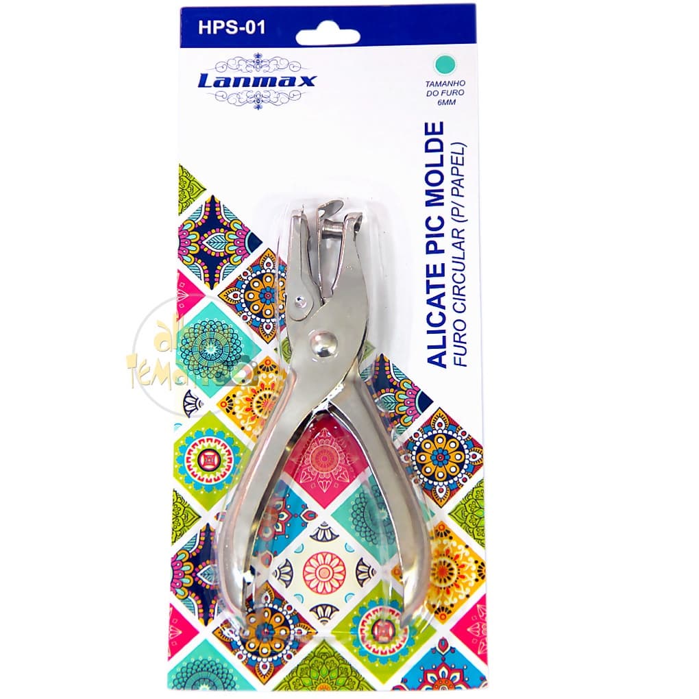 Alicate Furo Circular Pic Molde - Furo Circular Para Papel Scrapbook Furo de 6MM