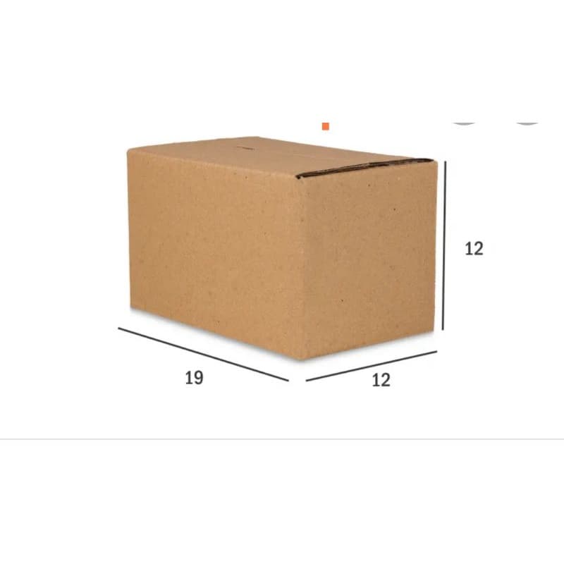 100 Caixas 19x12x12cm para correios Sedex Pac
