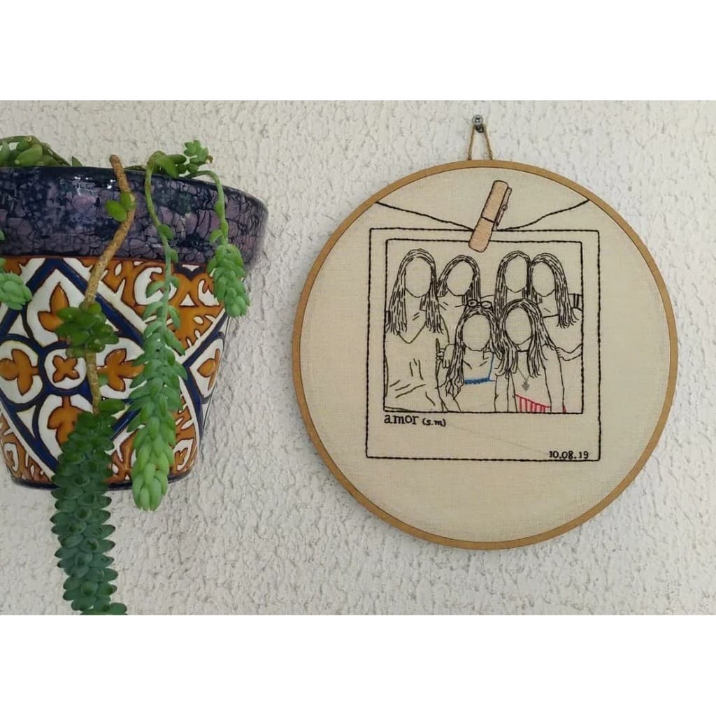 Kit com 5 Bastidores de 16cm de diametro externo para emoldurar seus bordados lindo mdf cru corte laser