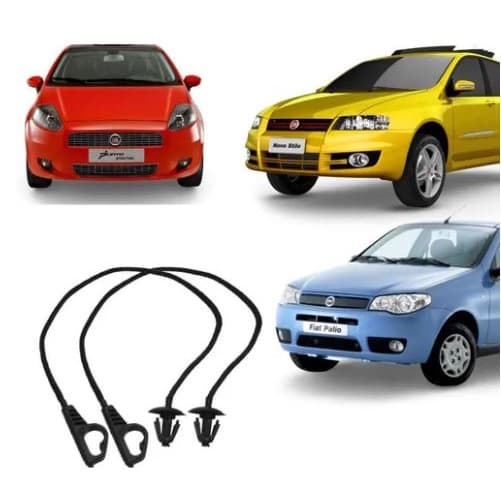 Par Corda Cordão Alça Bagagito Porta Malas Uno Evo/ Uno Vivace/Novo Uno/ Punto/ Stilo/Mobi/Bravo