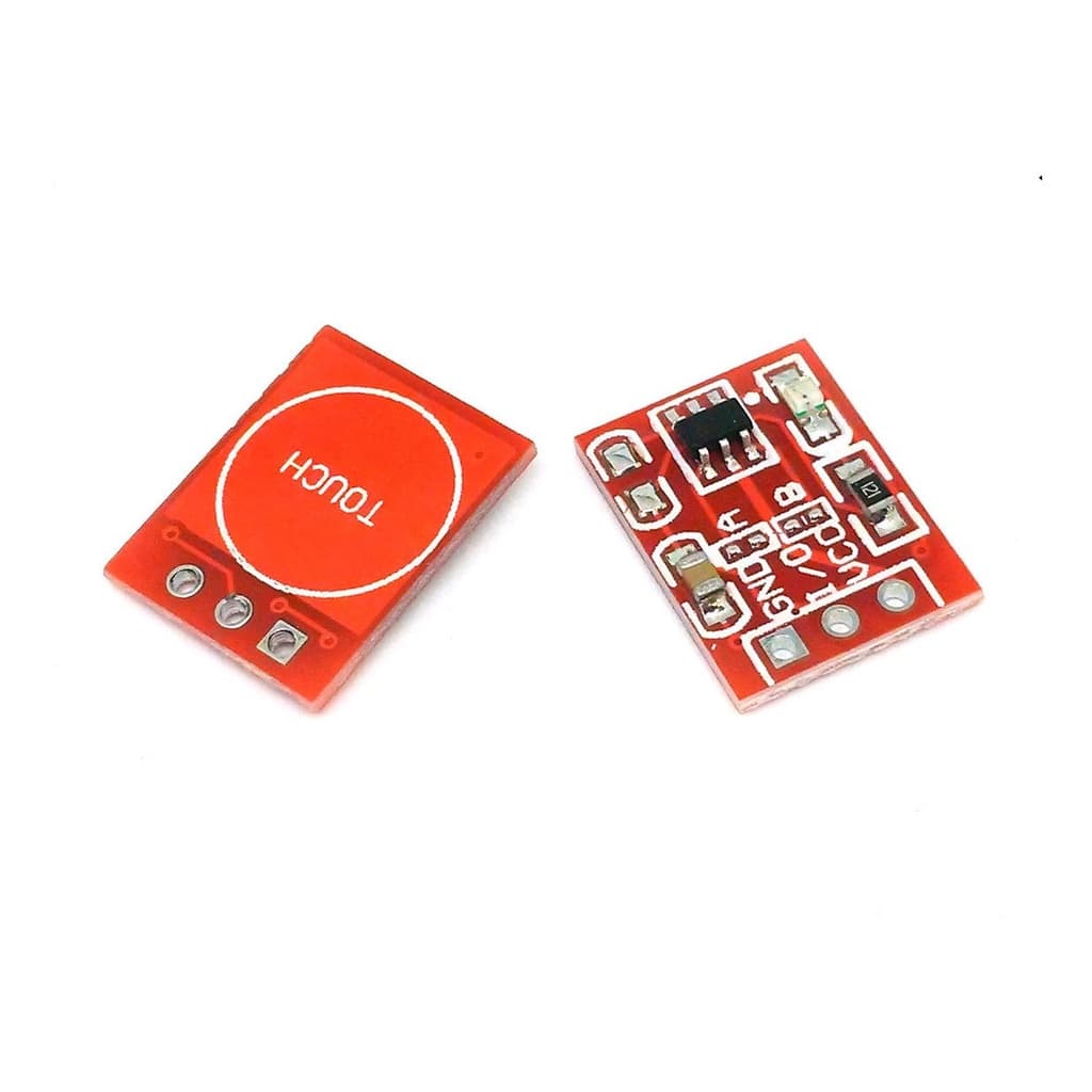 Modulo Botao Touch *Vermelho - Ttp223
