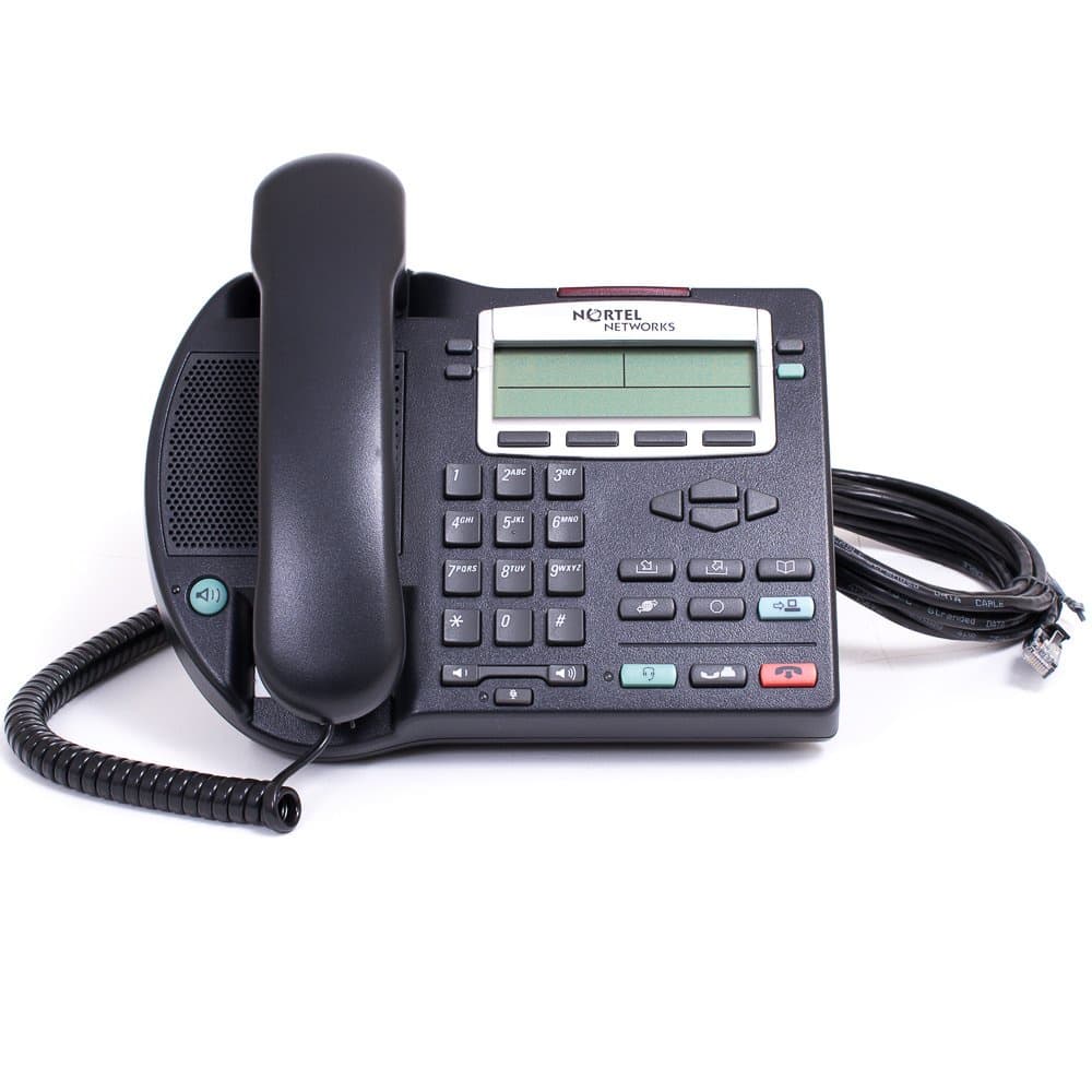 Telefone Ip Voip Poe / Ntdu91 / 4 Linhas Nortel