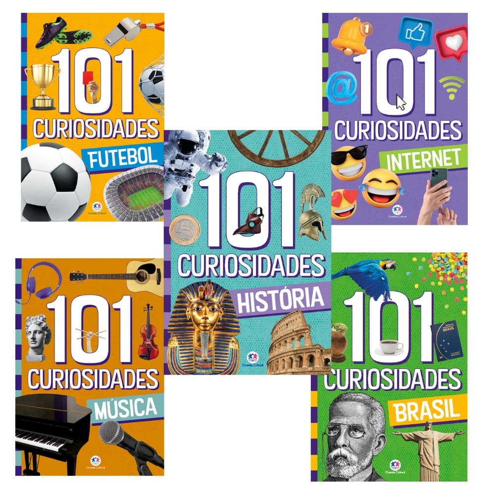 Kit Livro - Coleção 101 Curiosidades
