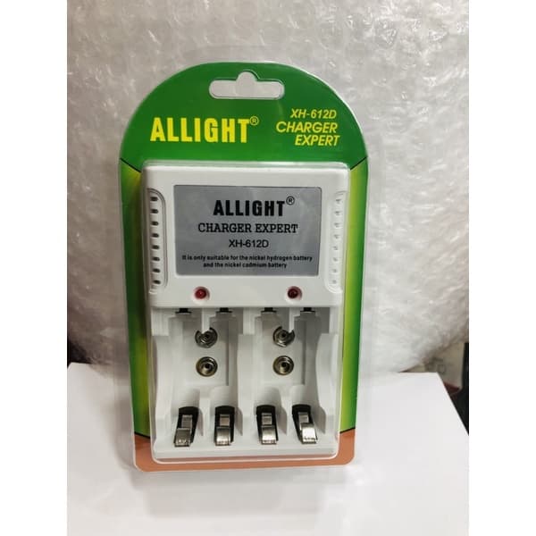 Carregador De Pilha Aa/aaa Bateria 9v Recarregável Bivolts