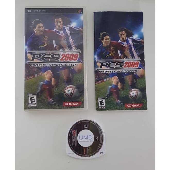 Jogo PES 2009 original para PSP