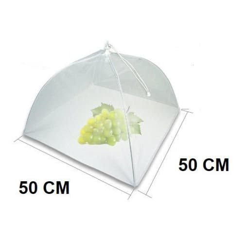 1 Tampa Protetora Para Alimentos Modelo Guarda Chuva Com Diferentes Medidas