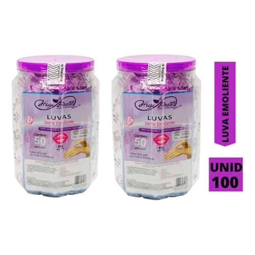 Kit Manicure Iniciante Luvas Creme Emoliente Hidratante 100 Higibeauty