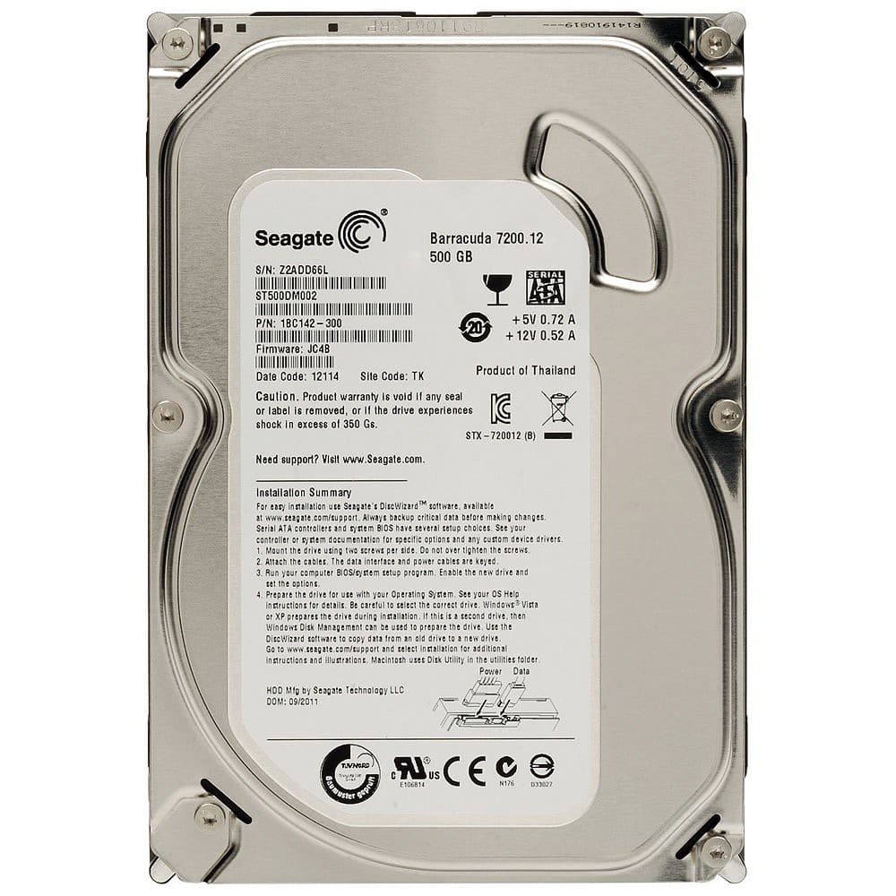 Hd de 500gb para PC Seagate ST5000DM002