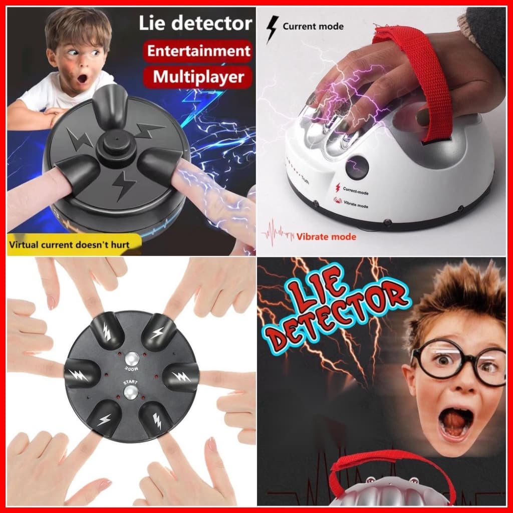[Pronto Estoque] Jogo De Roleta De Choque Engraçado / Detector De Mentiras  / Brinquedo Elétrico