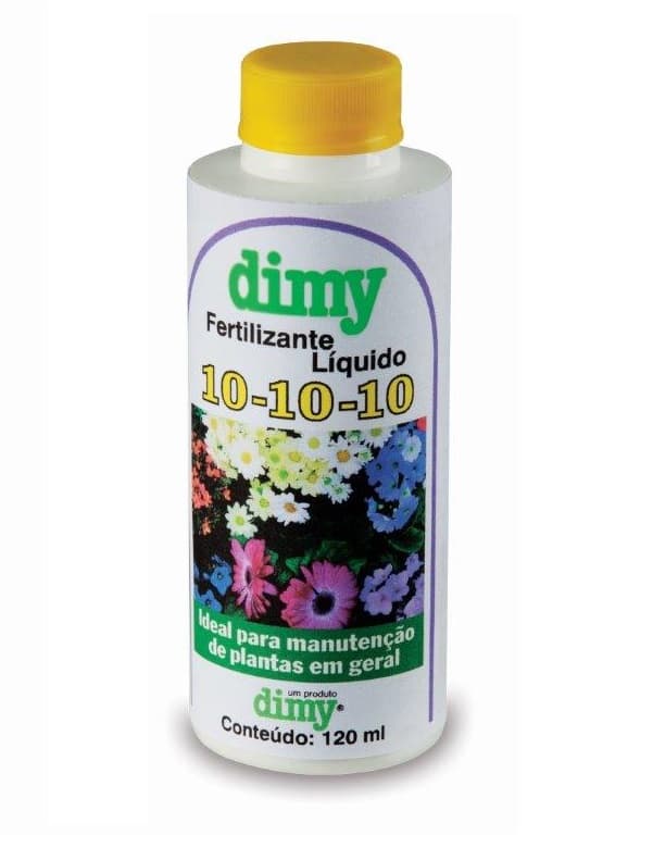 Fertilizante NPK 10-10-10 Liquido Concentrado Rende 12L DIMY