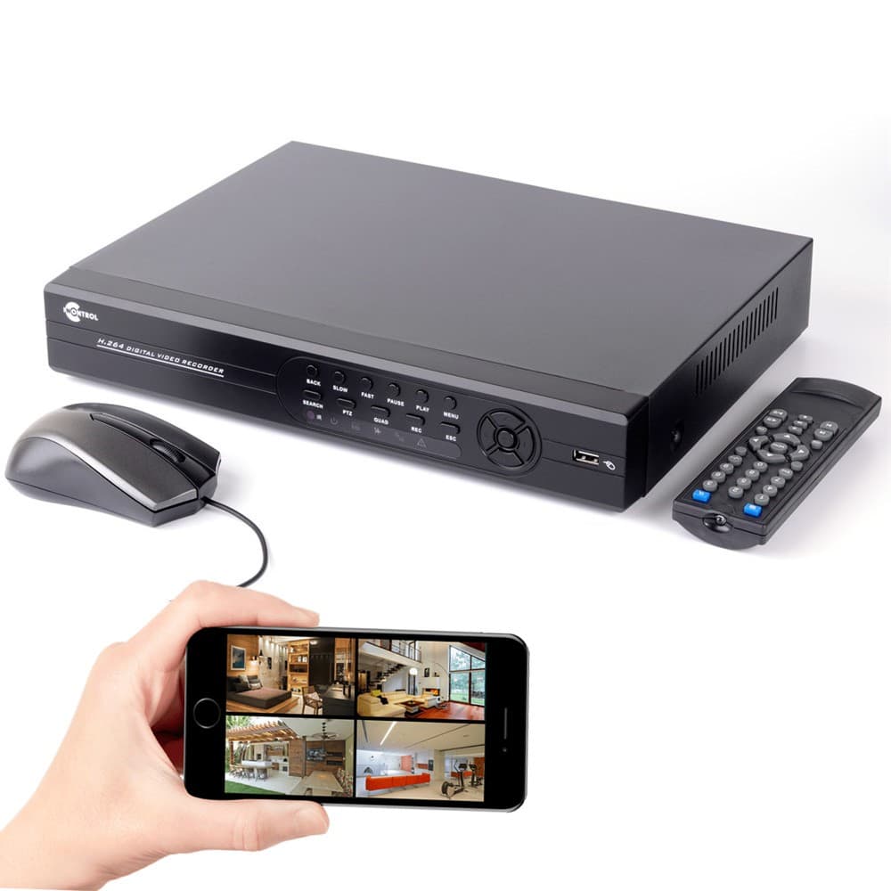 Gravador Dvr 16 Câmeras AHD Digital P2p Cloud Aplicativo Acesso Remoto CFTV