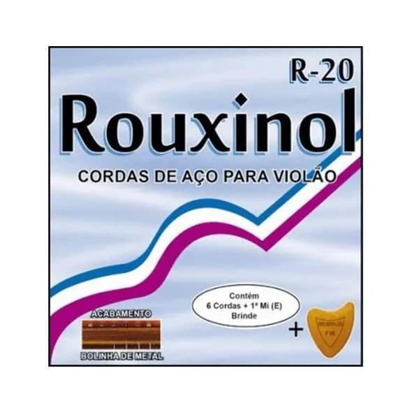 Encordoamento Aço Rouxinol Com Bolinha R20