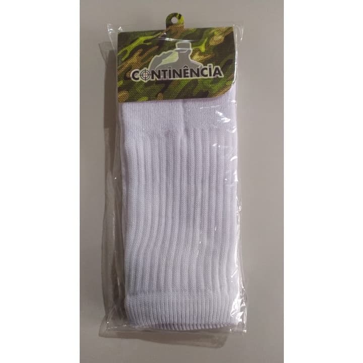 Meia Branca Continência Para TFM