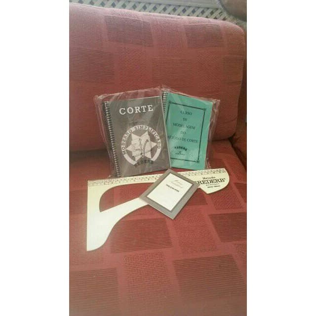 Livro Corte Costure Rederb Kit Com 2 Livros Completos