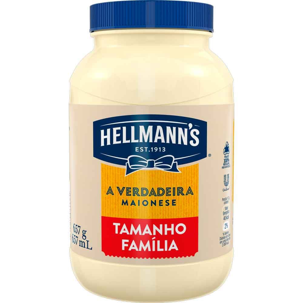 Maionese Hellmanns 657g