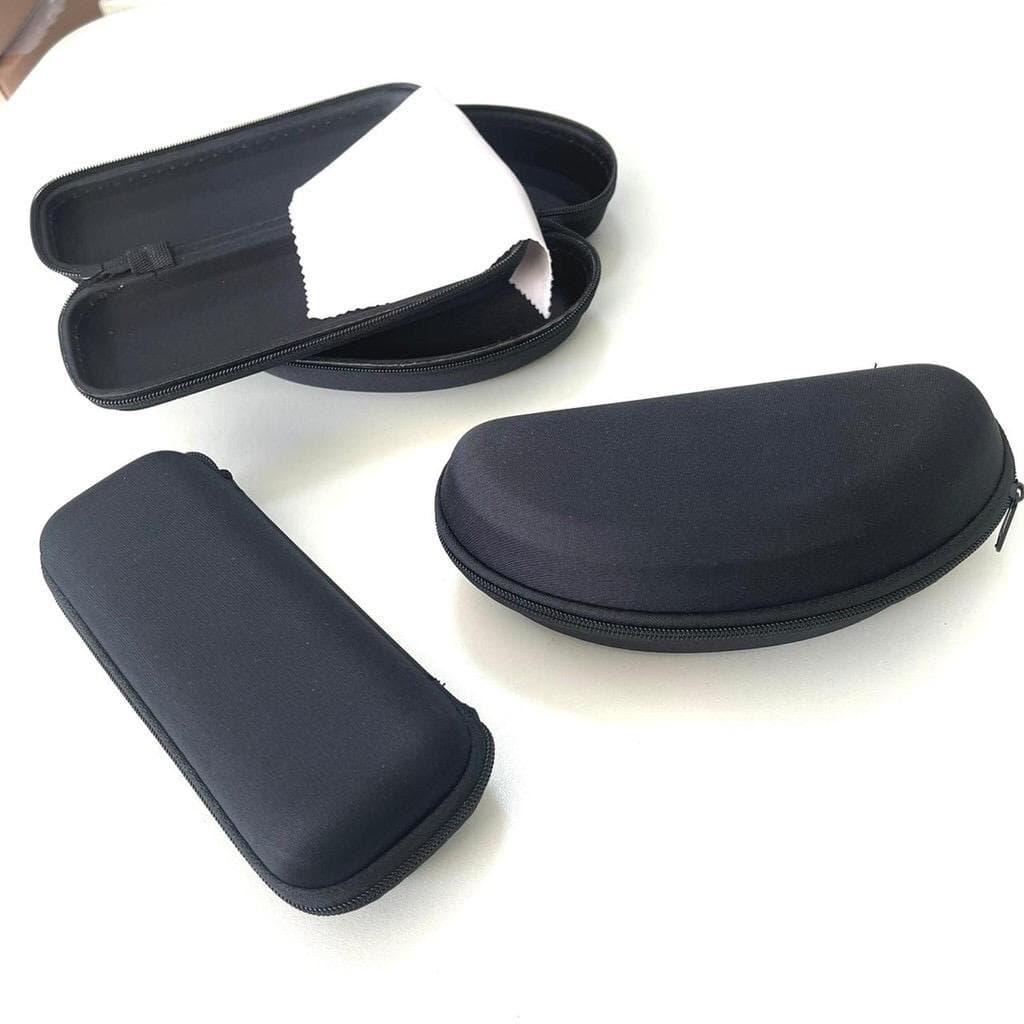 Estojo Case Porta Óculos Grau ou de Sol Preto Promoção