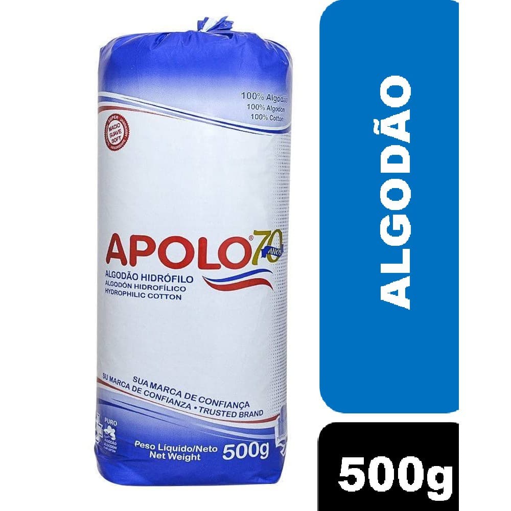 Algodão Apolo 500g Rolo