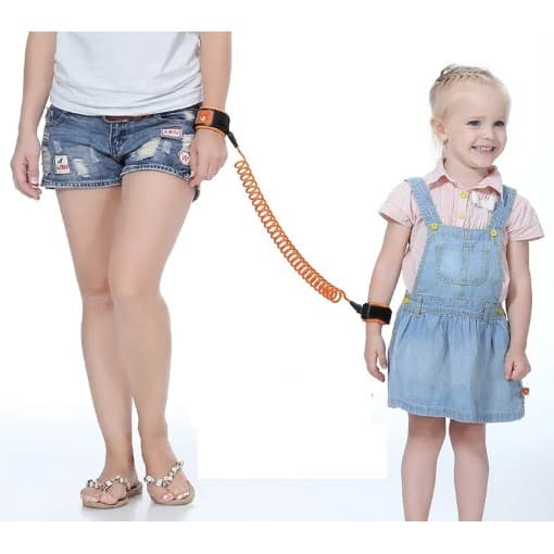 Pulseira Guia De Companhia Seguranca Para Criancas Coleira !