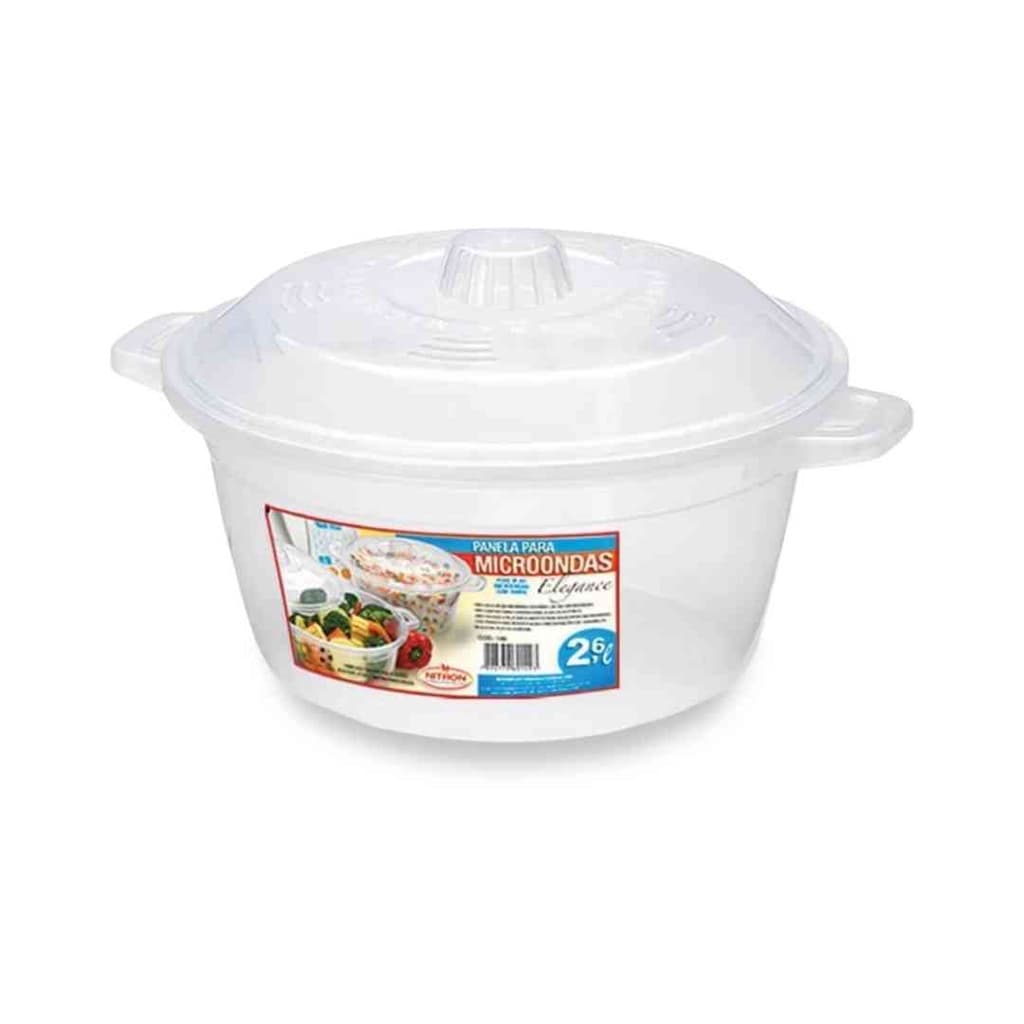Panela de Microondas Arroz Legumes Macarrao Elegance 2.6L
