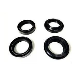 Kit C/2 Retentor Bengala + 2 Guarda Po Cbx 200 Strada